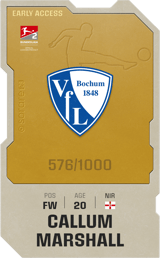 Callum Marshall - limited