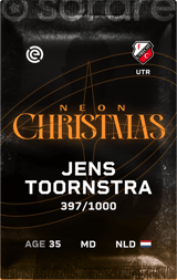Jens Toornstra - limited