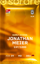 Jonathan Meier - limited