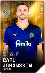 Carl Johansson - limited