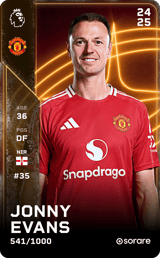 Jonny Evans  - limited