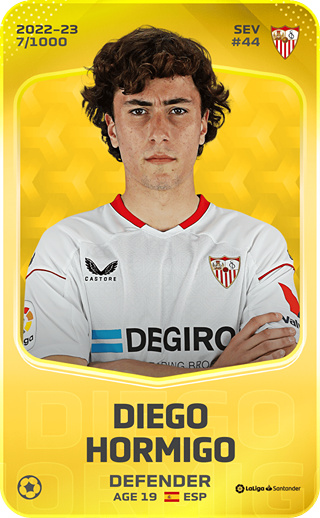 Diego Hormigo - limited