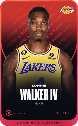 Lonnie Walker IV - rare