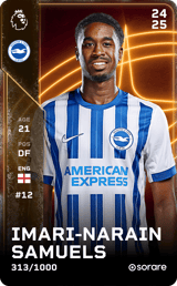 Imari-Narain Samuels - limited