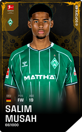 Salim Musah - limited