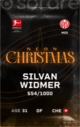Silvan Widmer - limited