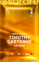 Timothy Castagne - limited