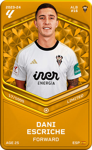 Dani Escriche - limited