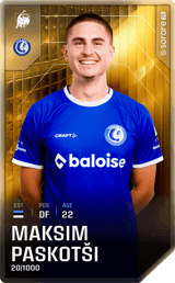 Maksim Paskotši - limited