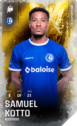 Samuel Kotto - limited