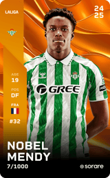 Nobel Mendy - limited
