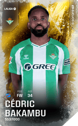 Cédric Bakambu - limited
