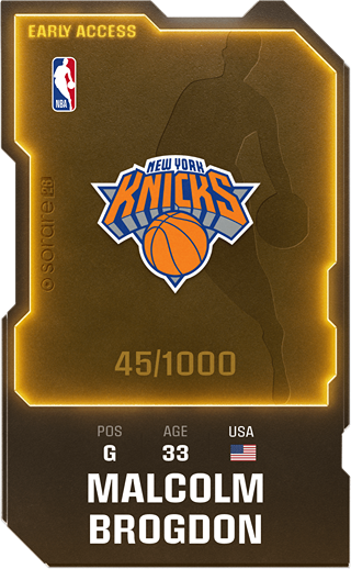 Malcolm Brogdon - limited