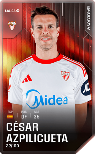 César Azpilicueta - rare