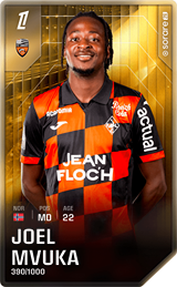 Joel Mvuka - limited