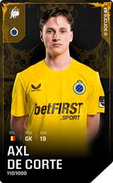 Axl De Corte - limited