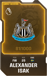 Alexander Isak - limited