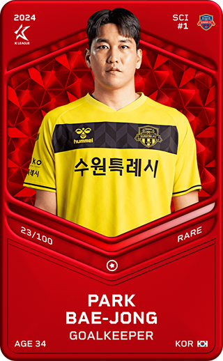Park Bae-Jong - rare