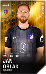 Jan Oblak - limited