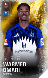 Warmed Omari - limited