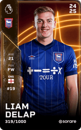 Liam Delap - limited