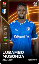 Lubambo Musonda - limited