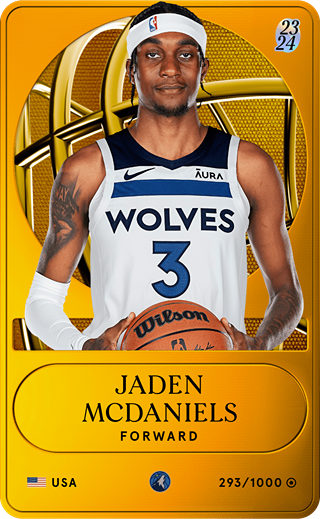 Jaden McDaniels - limited