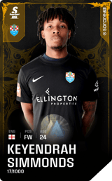 Keyendrah Simmonds - limited