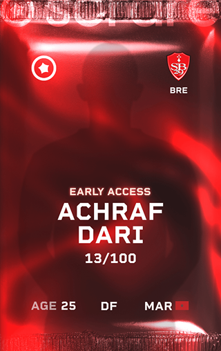 Achraf Dari - rare