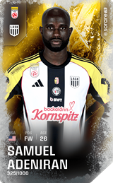 Samuel Adeniran - limited