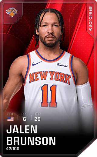 Jalen Brunson - rare