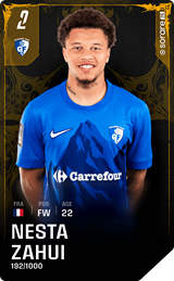Nesta Zahui - limited