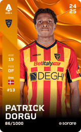 Patrick Dorgu - limited