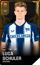 Luca Schuler - limited