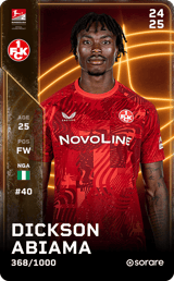 Dickson Abiama - limited