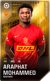 Araphat Mohammed - limited