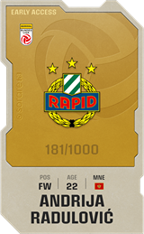 Andrija Radulović - limited