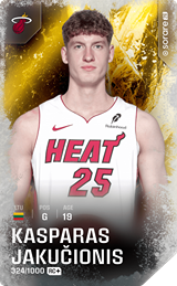 Kasparas Jakučionis - limited