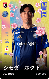 Hokuto Shimoda - limited