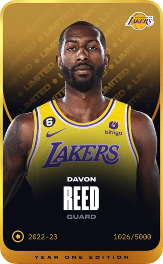 Davon Reed - limited