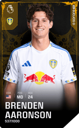 Brenden Aaronson - limited