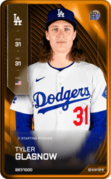 Tyler Glasnow - limited