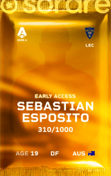 Sebastian Esposito - limited