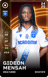 Gideon Mensah - limited