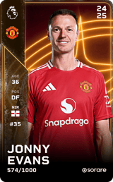 Jonny Evans  - limited