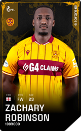 Zachary Robinson - limited