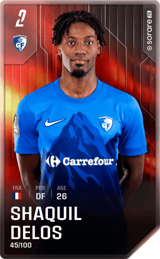 Shaquil Delos - rare