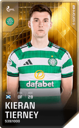 Kieran Tierney - limited