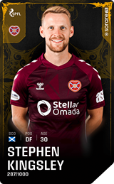 Stephen Kingsley - limited