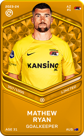 Mathew Ryan - limited